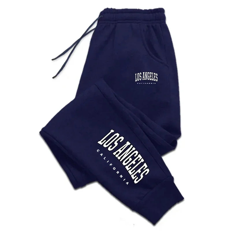 unisex Sweatpants Elastic waist Casual