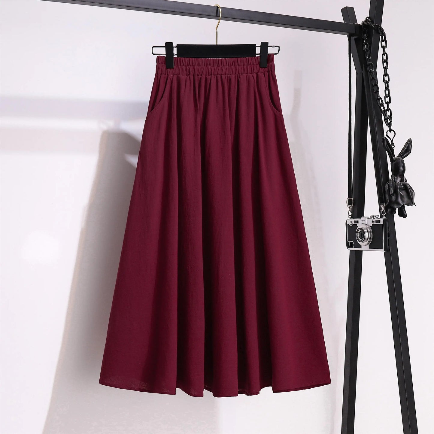 Cotton Linen Skirt