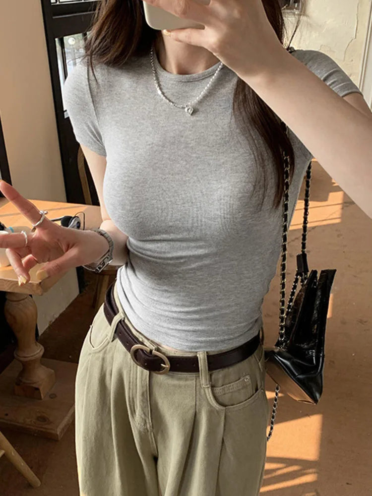 Crop Top Short Sleeve