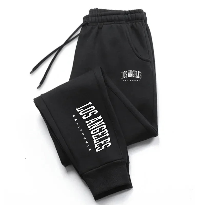 unisex Sweatpants Elastic waist Casual