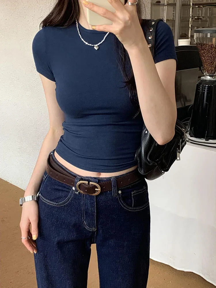 Crop Top Short Sleeve