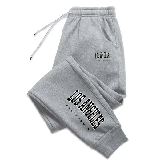 unisex Sweatpants Elastic waist Casual