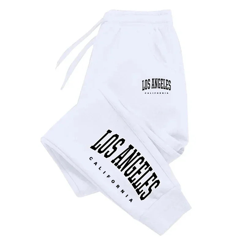 unisex Sweatpants Elastic waist Casual