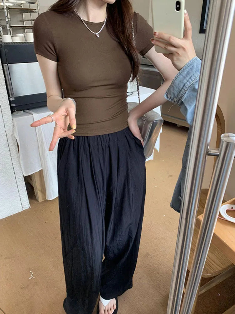 Crop Top Short Sleeve