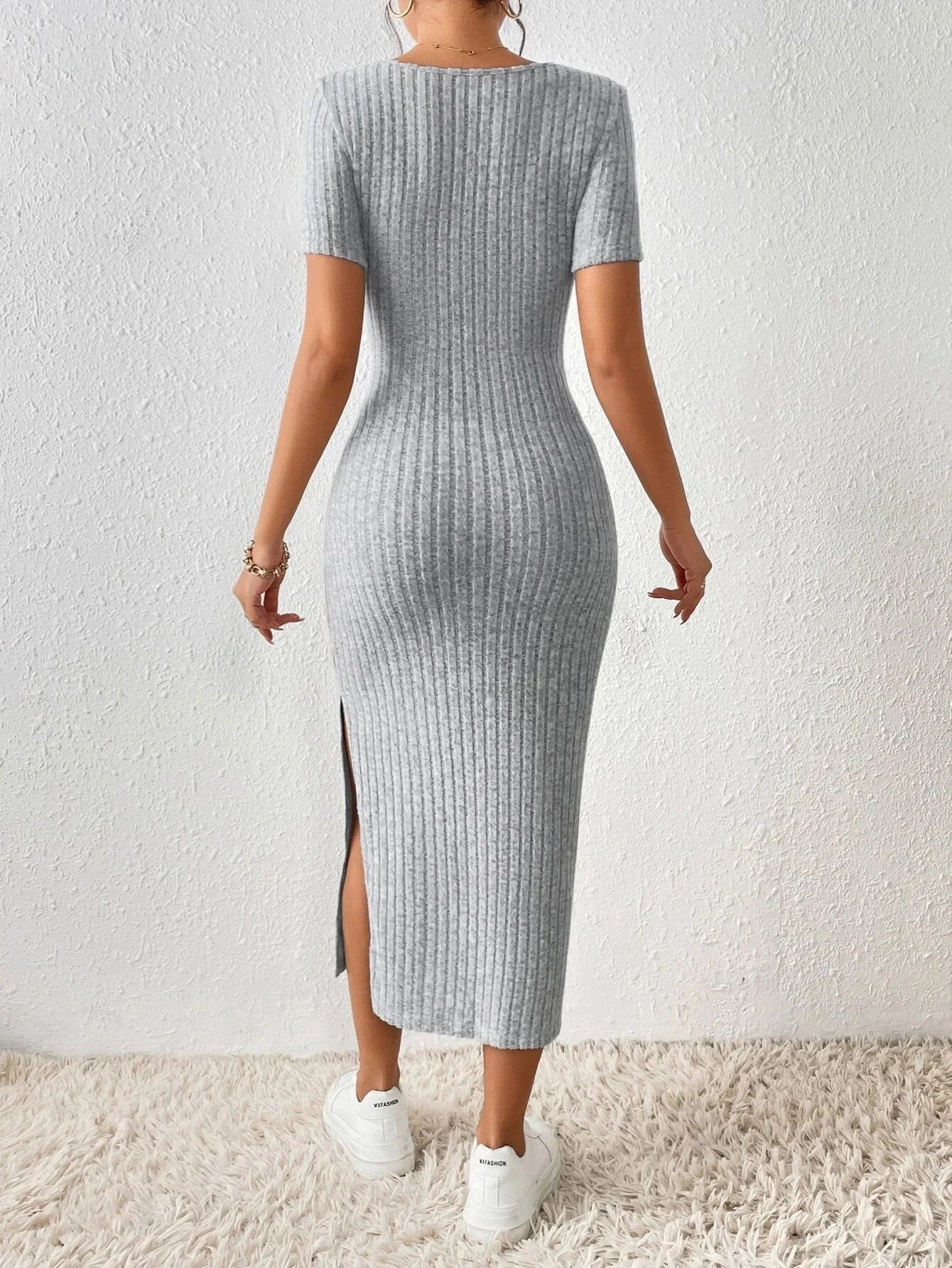 Summer Style Knitted Dress